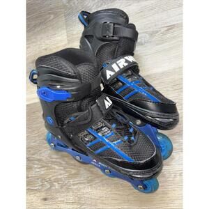 ⚡️Airwalk Youth Inline Adjustable Skates (Sizes Youth 1-4) Blue Abec-5
